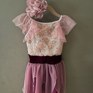 Curtain Call Ballet/Lyrical Dance Dress Costume – Child Small